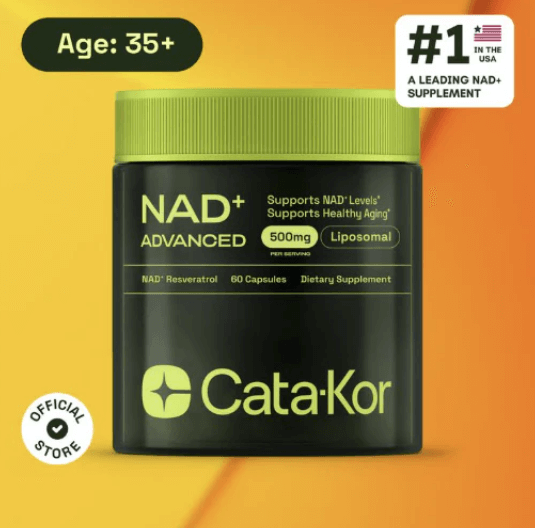 🌱 Cata-Kor NAD+ Advanced con Resveratrol