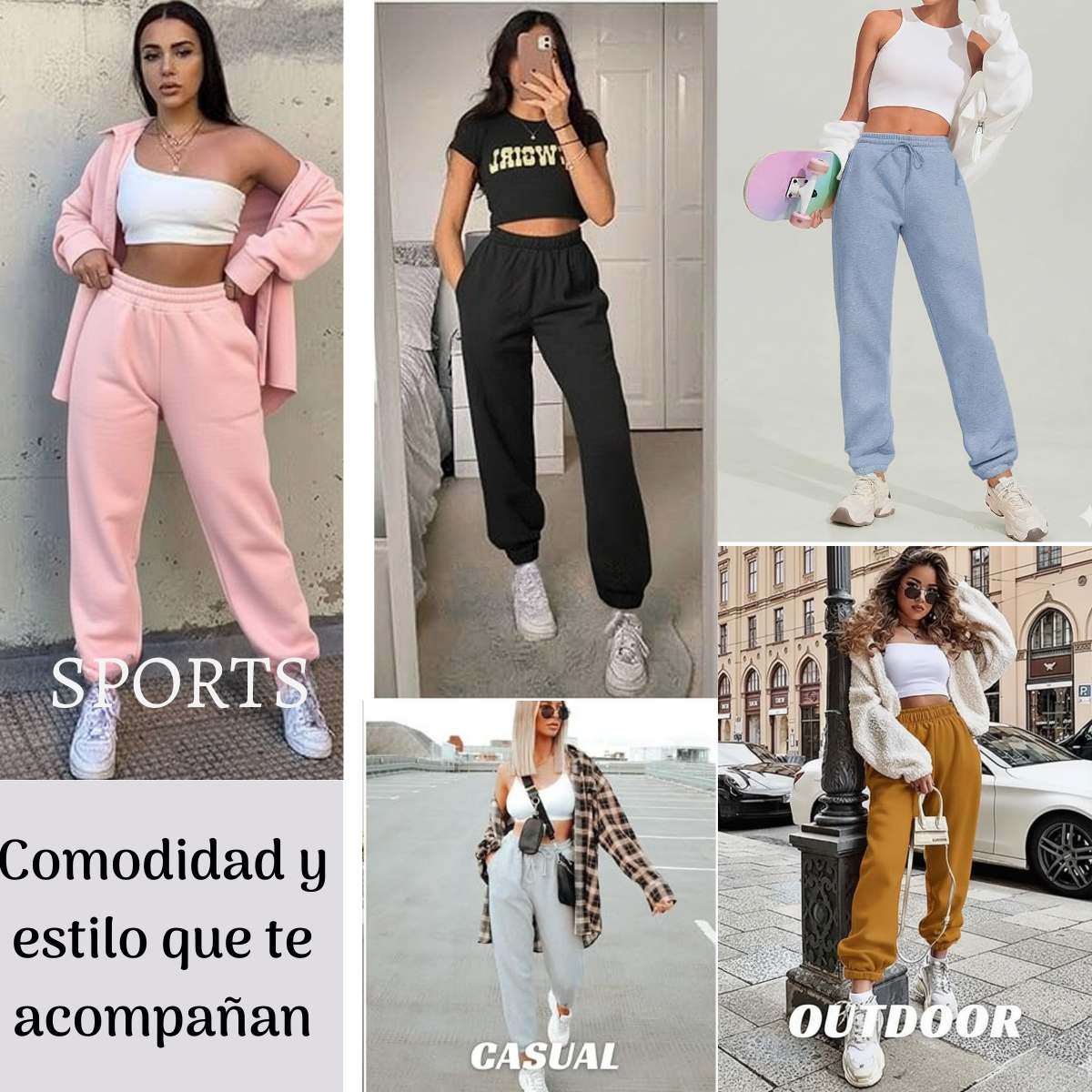Jogger con bolsillos: Comodidad y estilo que te acompañan