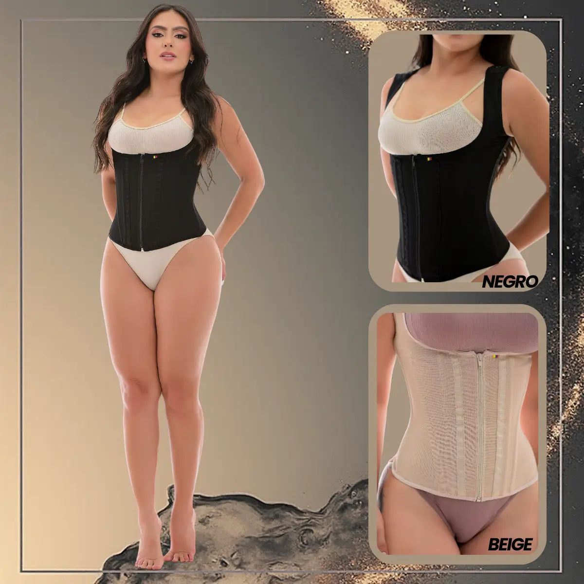 Chaleco Corset 9 Varillas