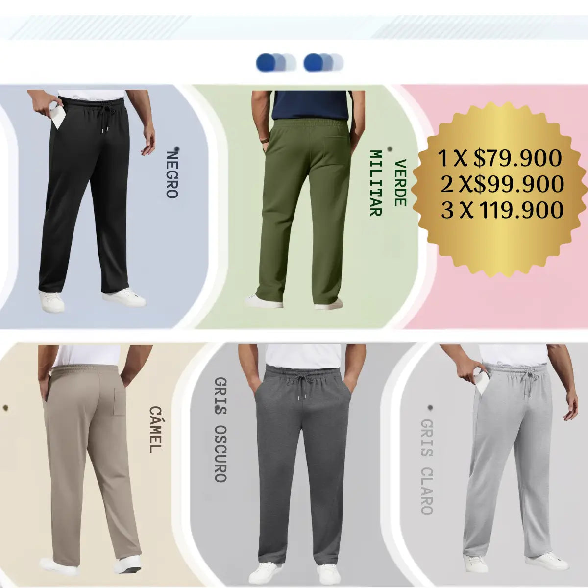 Jogger bota recta para hombre:Estilo, comodidad y libertad en cada movimiento.