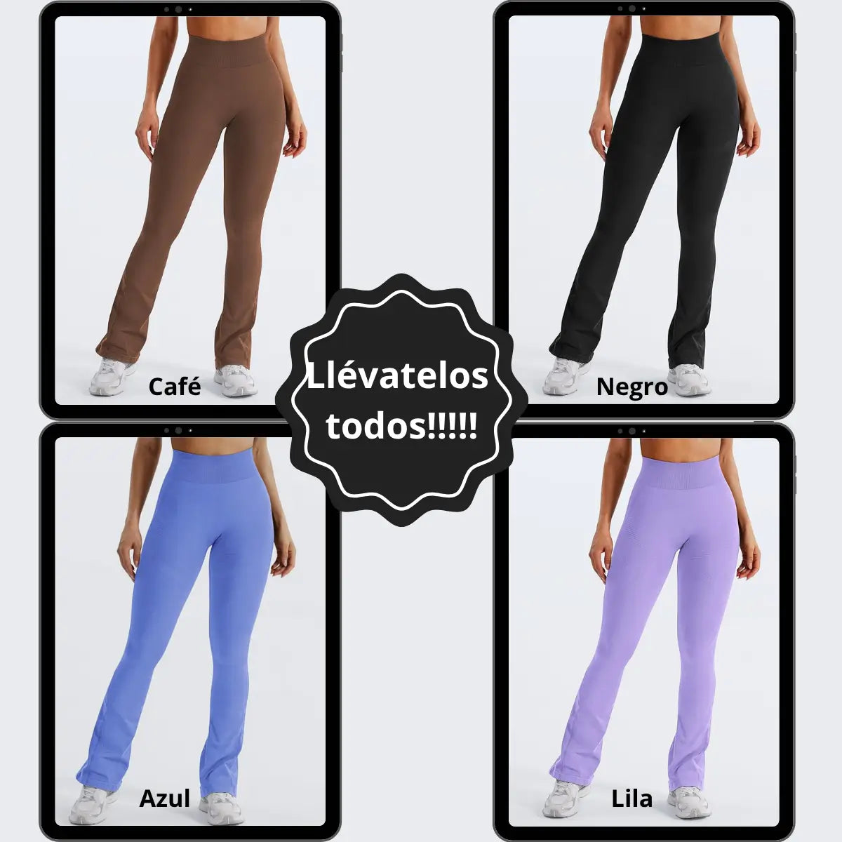 Leggins Acampanados con Efecto Realce – Comodidad, estilo y confianza en un solo pantalón