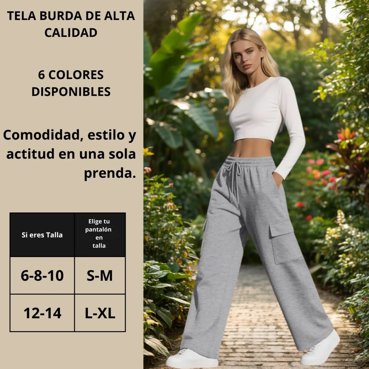 Pantalón Cargo: Estilo para tu Día a Día