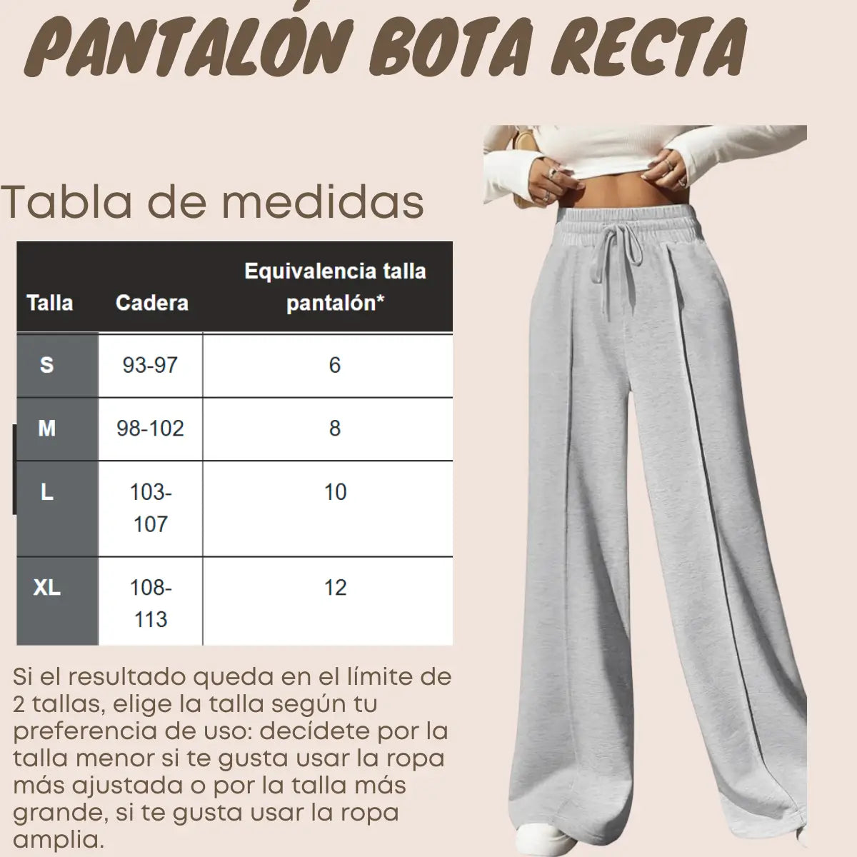 Pantalón Bota Recta: Comodidad y estilo que te acompañan