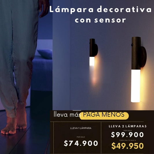 Lámpara LED magnética con sensor de movimiento