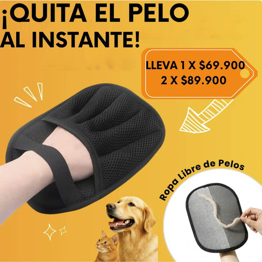 "Dile adiós a los pelos de mascota en segundos con el Guante Electroestático"