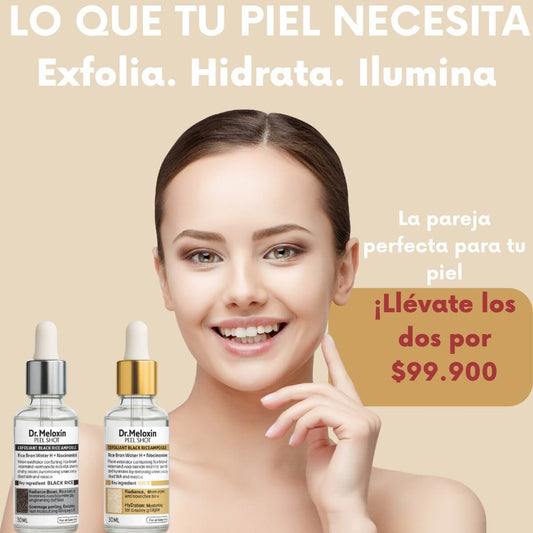 Dr. Meloxin: Exfoliación + Luminosidad en un solo paquete