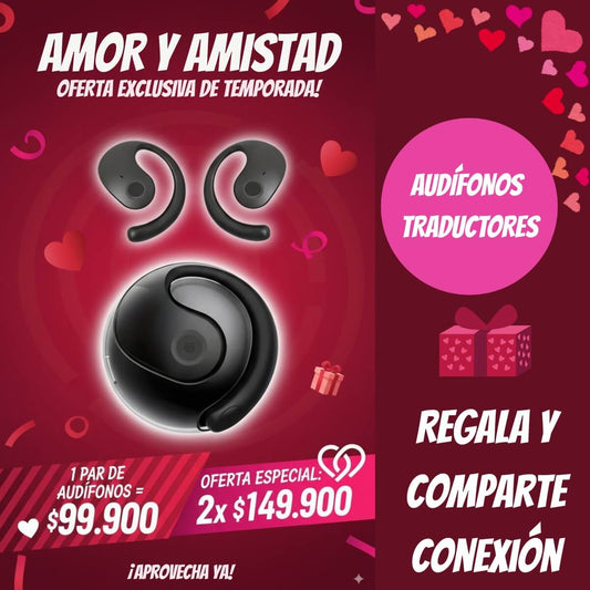 🦻🏻Audífonos inteligentes: Música premium y traducción en tiempo real